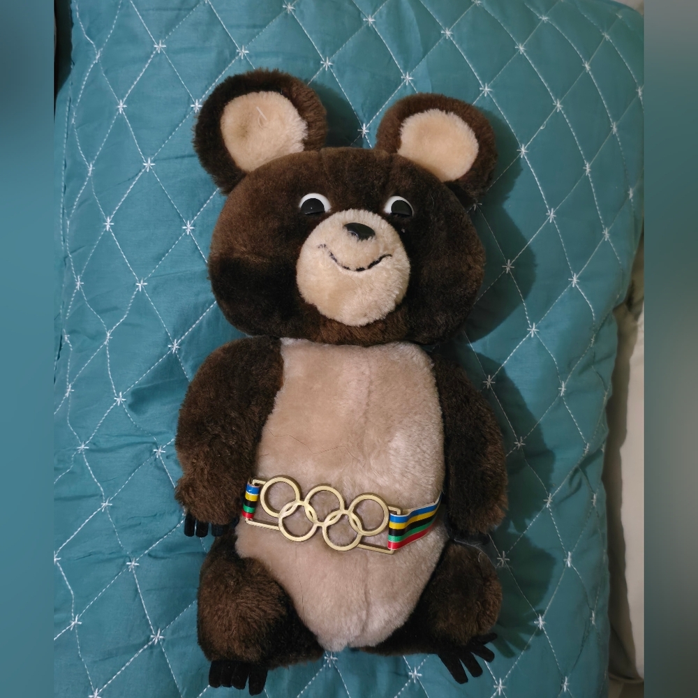 Misha Collectible Olympic Bear 1980